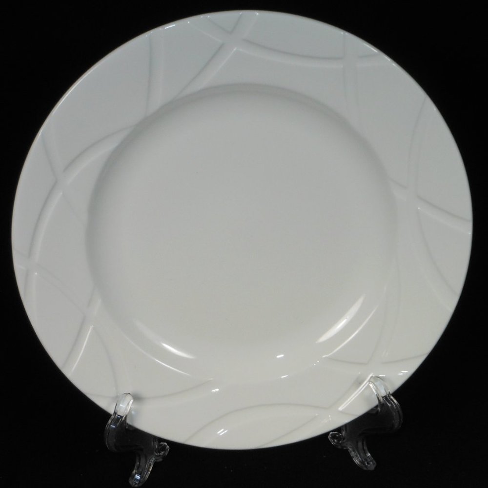 Lenox Vibe creamy white salad plate